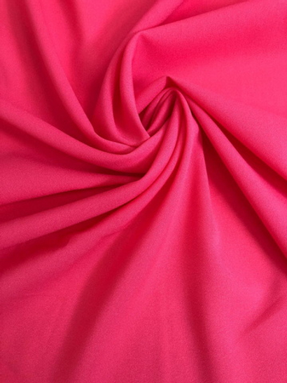 Креп-шифон коралл №18