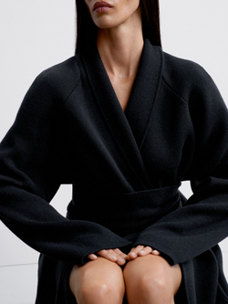 Кардиган-пальто SEVARA, чёрный