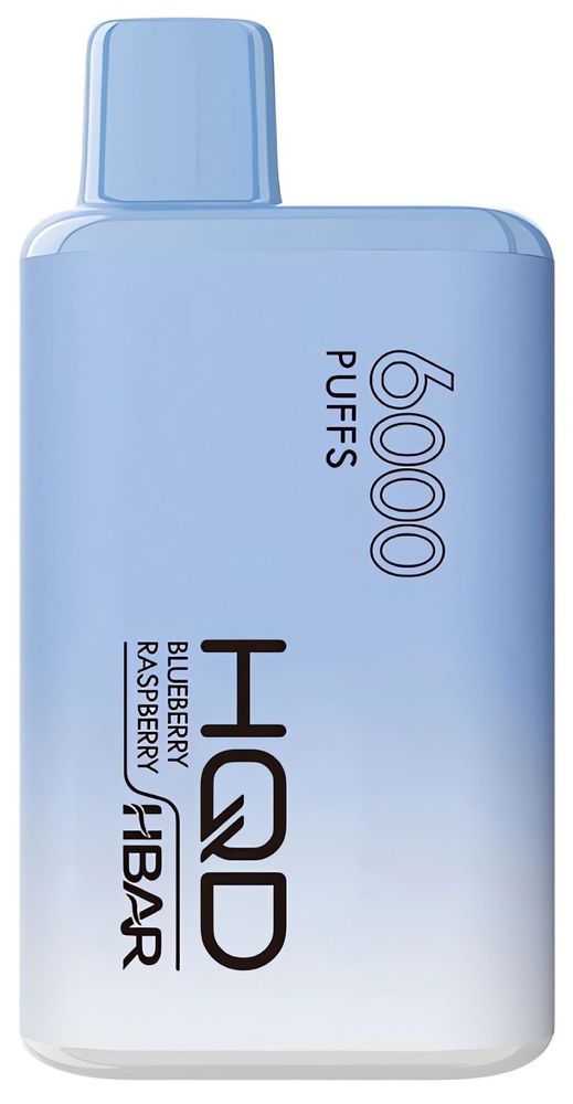 HQD HBAR 6000 - Blueberry Raspberry (5% nic)