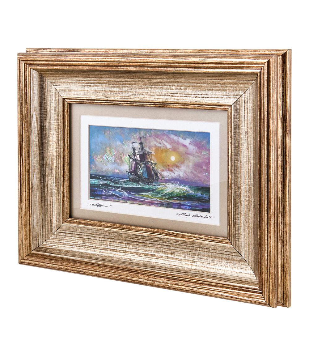 Народные промыслы ШК-55/208-01 Панно «Парусник»