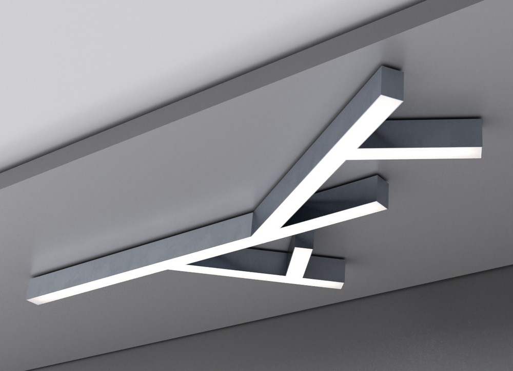 Накладной светодиодный светильник 115Вт 3000K