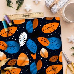 Ткань Ниагара Софт осенний гарден