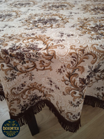 Гобеленовая скатерть Французский D 120 см