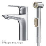 Смеситель для раковины с гигиеническим душем AM.PM Gem F90A03000