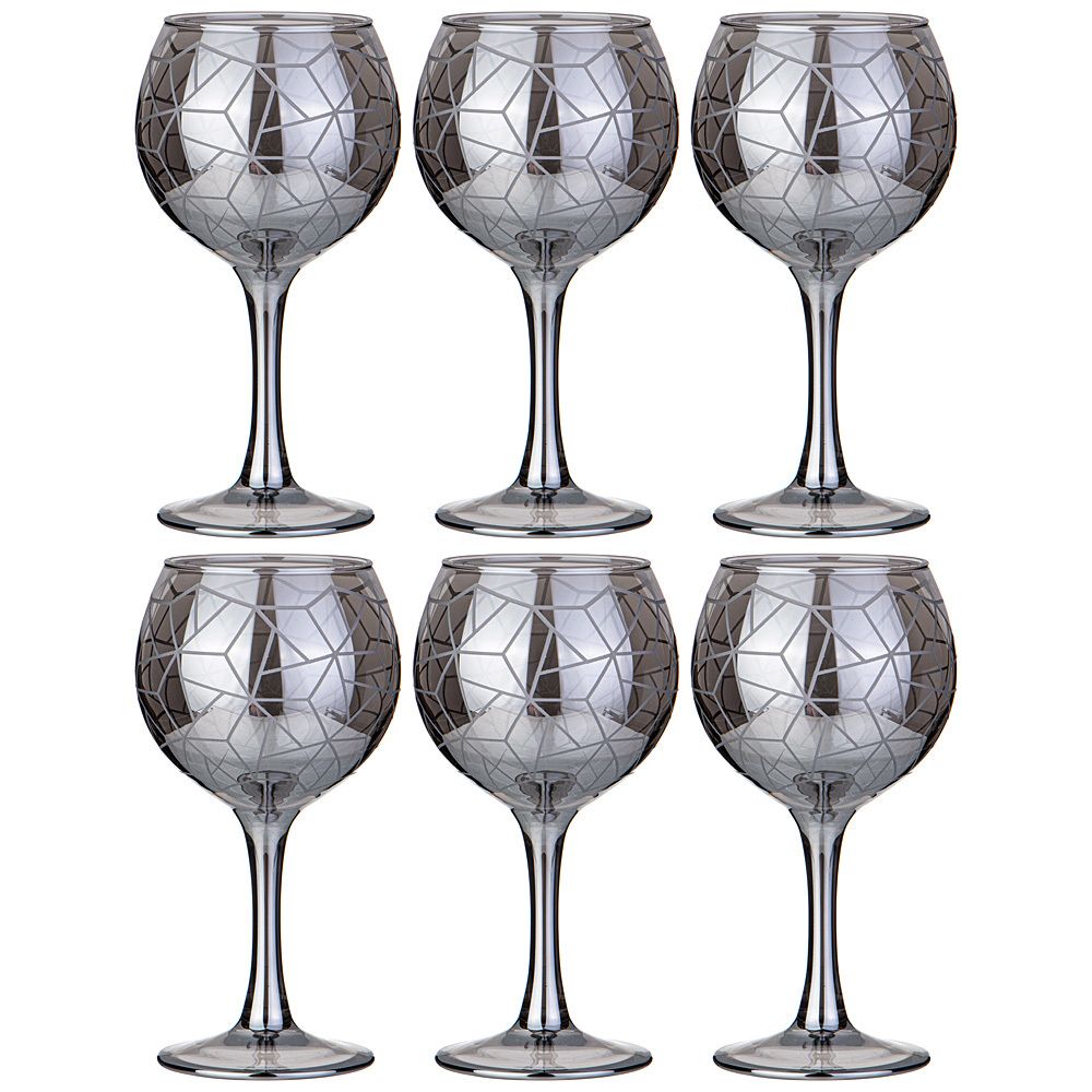 НАБОР ФУЖЕРОВ ИЗ 6 ШТ "ГРАФИКА" ГРАФИТ 280 МЛ