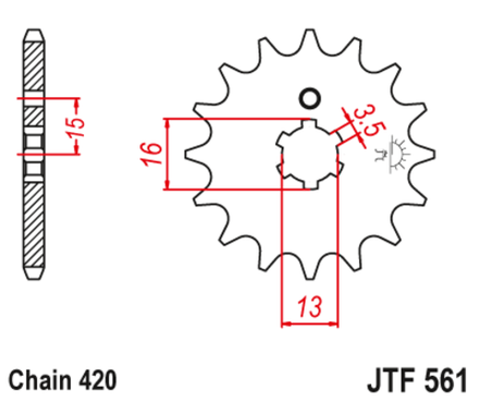 Звезда JTF561.15