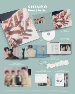 Альбом SHINee - POET ARTIST Single Album PHOTO BOOK Version