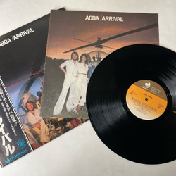 Винтажная виниловая пластинка LP ABBA АББА Arrival Прибытие (Япония 1977) (Оби)