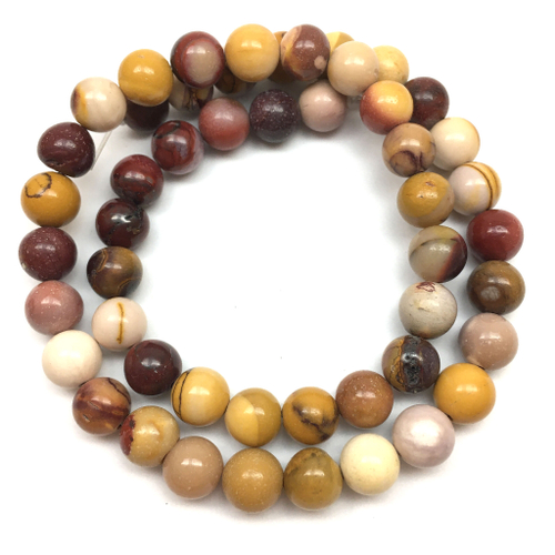 Яшма Мукаит 8 мм, бусины