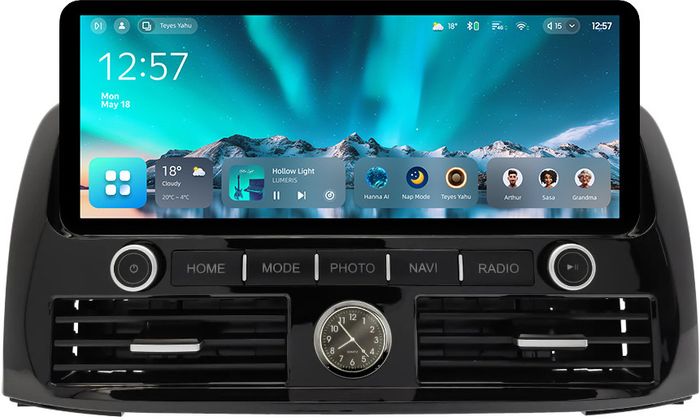 Магнитола для Toyota Land Cruiser Prado 120, Lexus GX470 (JBL, экран климата внизу) - Teyes CC4 монитор 12.3" 2K QLED + рамка LUX, Android 14, Быстрейшая, Snapdragon 680, DSP, CarPlay, 4G SIM-слот