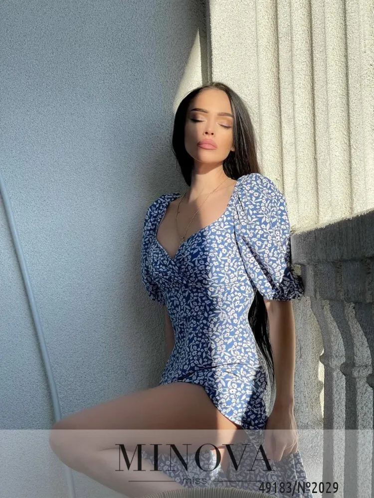 Платье 2029-синий Minova