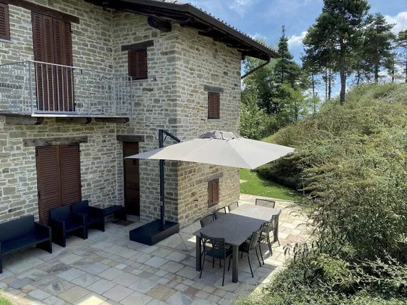 Зонт для кафе профессиональный Astro Carbon, 300х400 см, графит, слоновая кость