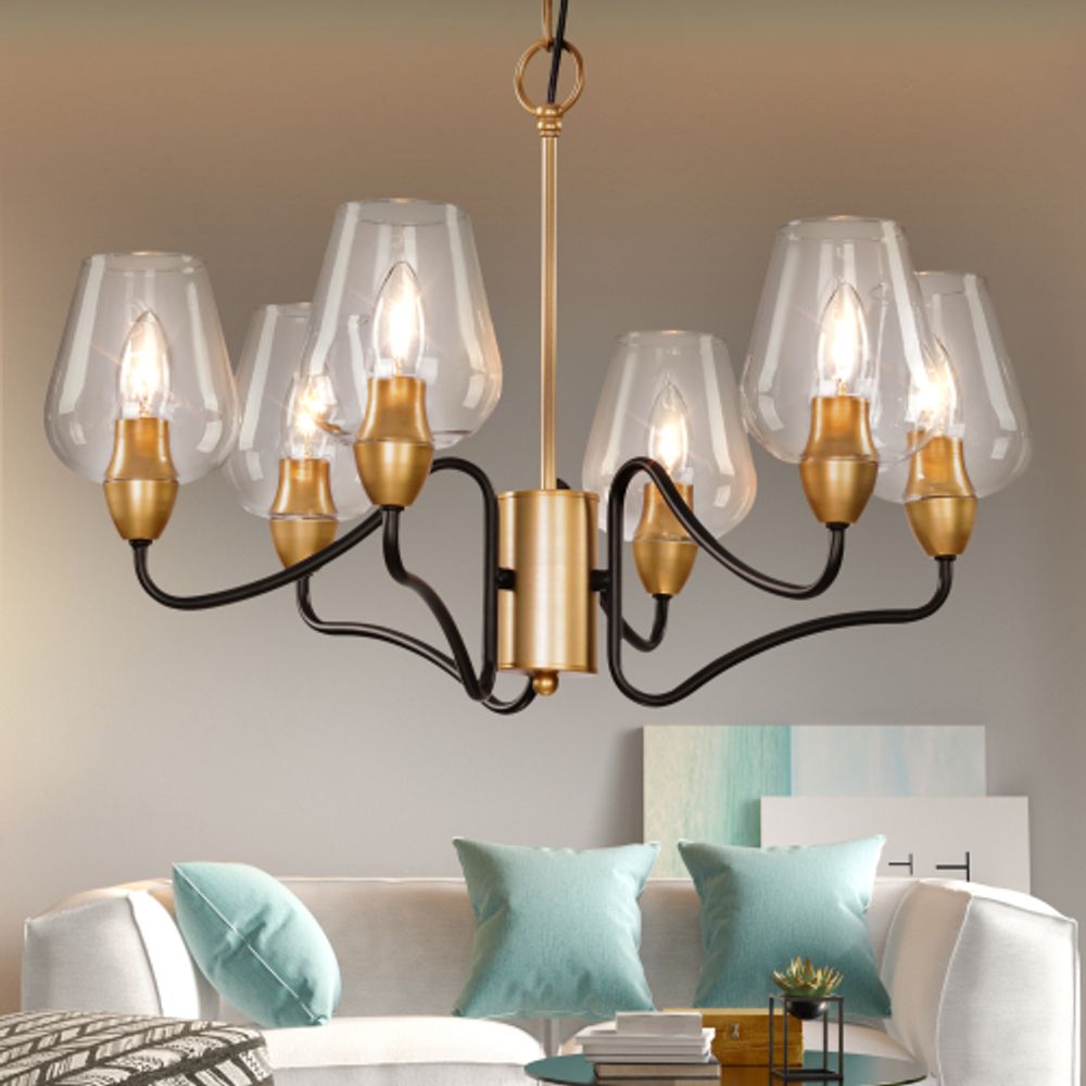 Люстра Rivoli Fresco 5045-206 6 * E14 40 Вт лофт - кантри | Rivoli