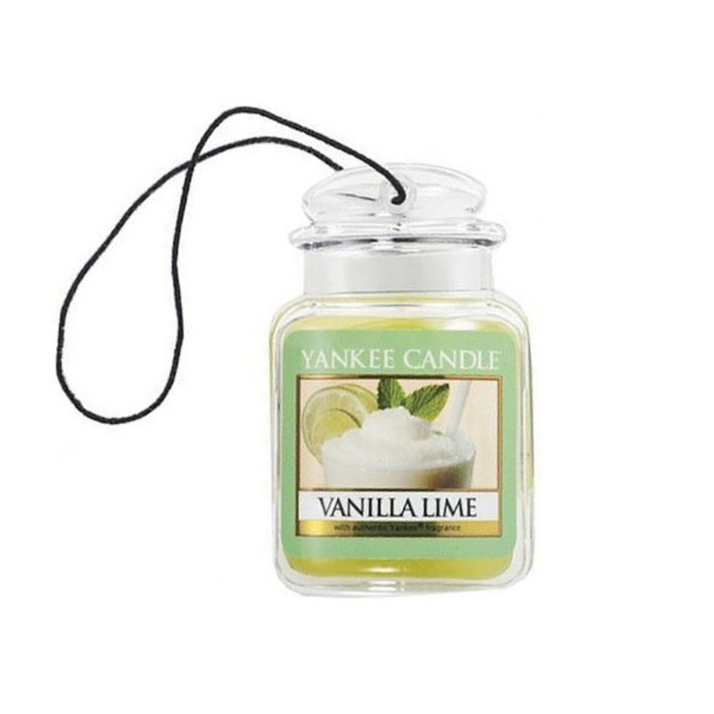 Автоароматизатор Ваниль и лайм, гелевый