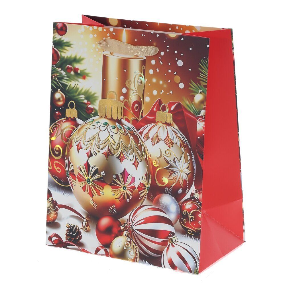 GAEM Пакет подарочный (бумага 210г/м2, блок 12шт), L18 W10 H23 см, 4в.