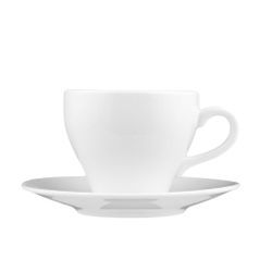 Чайная пара 200 мл d 8,5 см h7,2 см белая фарфор P.L. Proff Cuisine [4]