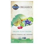 Garden of Life, Organics, органический растительный кальций, 180 веганских таблеток
