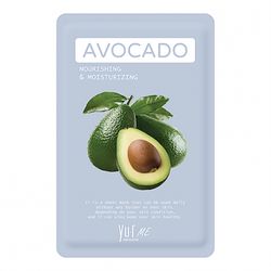 Yu.R Me Тканевая маска для лица с экстрактом авокадо Avocado Sheet Mask, 25 мл.