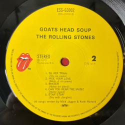 Винтажная виниловая пластинка LP The Rolling Stones Goats Head Soup (Japan 1979) (Obi) Coming Down Again
