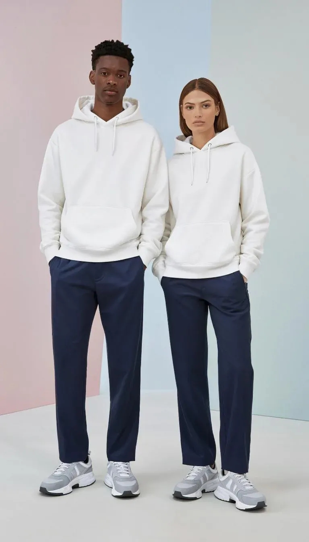 32231 Брюки прямые футер 3-х нитка начес темно-синий (54)