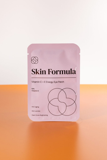 Патчи против темных кругов, морщин и дряблости кожи Skin Formula Vitamin C+E Energy Eye Patch 2ш