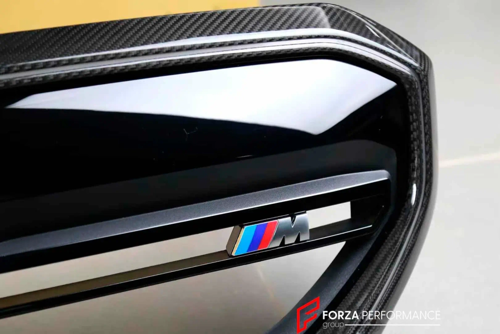 Карбоновая решетка радиатора для BMW 5 серии G60 G68 2023+ БМВ