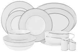 Обеденный сервиз Жемчуг 50 предметов на 12 персон Naomi