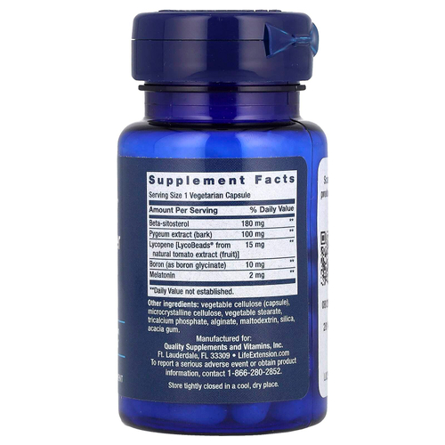 Life Extension, Поддержка мочевого пузыря для мужчин, 30 вегетарианских капсул