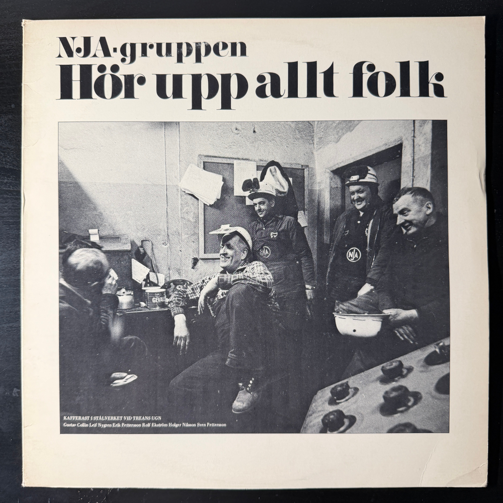 NJA-Gruppen ‎– Hör Upp Allt Folk (Швеция 1970г.)Т