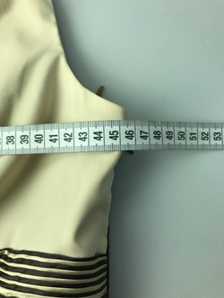 Платье Rengin кремово-коричневое 44 размер