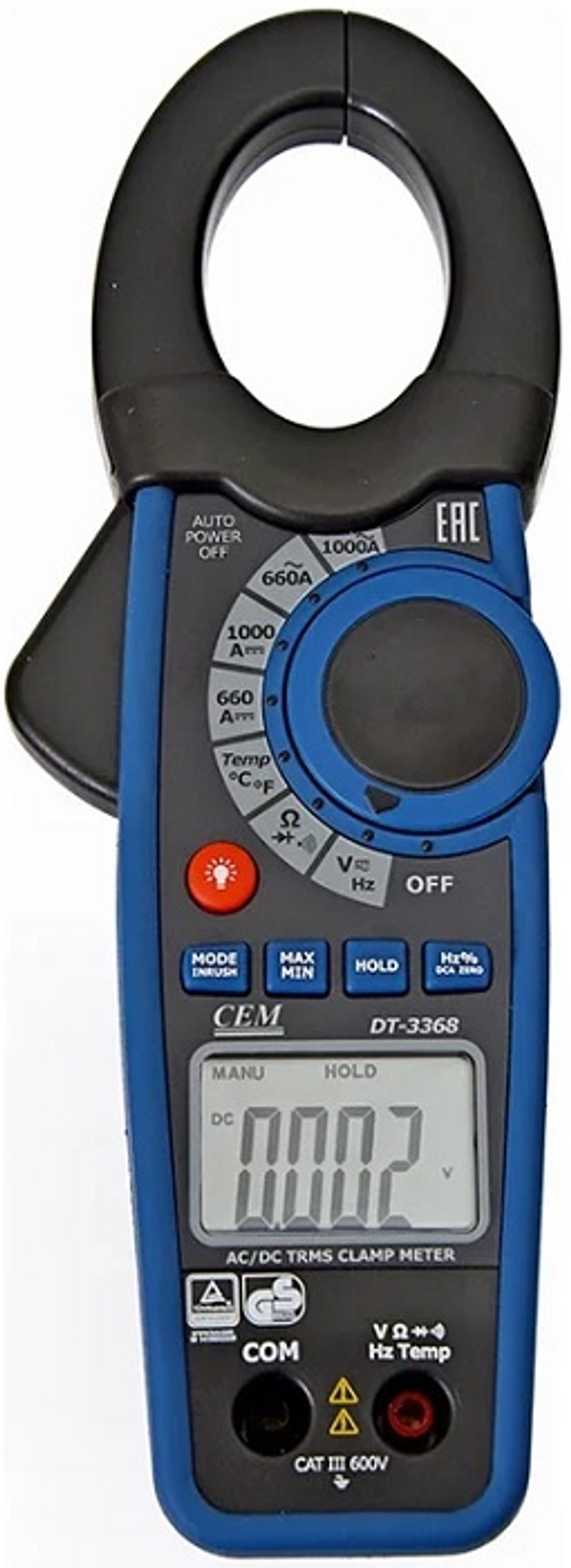 Токоизмерительные клещи  CEM DT-3368