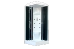 Душевая кабина Royal Bath RB90HP7-BT 90x90 профиль белый/стекло прозрачное