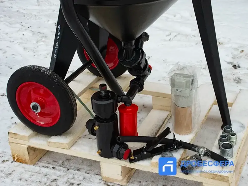 Дробеструйный аппарат PST-PS-250-3 без рукава TWIN