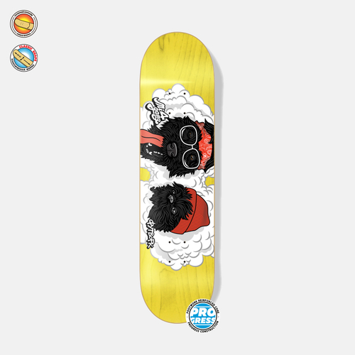 Дека Футворк Progress Мишгэнг Банда Желтый | Промодель Миши Степанова