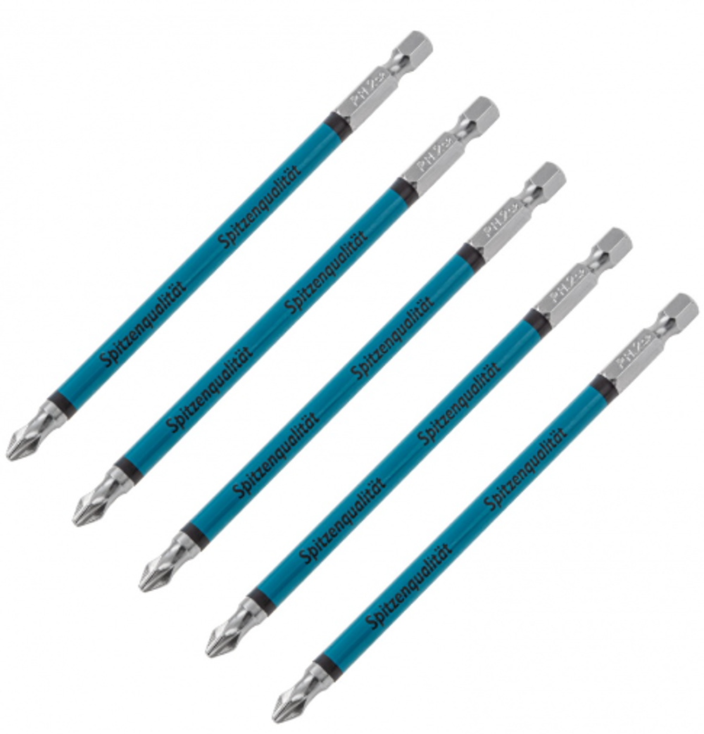 Бита Gross PH2 х 127, сталь S2, 5 шт.