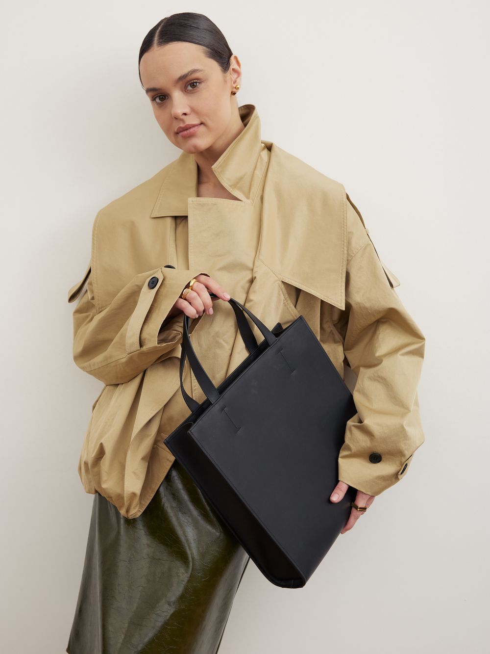 ШОППЕР БОЛЬШОЙ ЧЕРНЫЙ