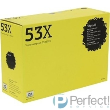 T2 Q5949X/Q7553X/Cartridge 708H/715H Картридж (TC-H53XU) для HP LaserJet 1320/P2014/P2015/M2727nf MFP/Canon i-SENSYS LBP3310/3370 Cartrige 715H (7000 стр.) с чипом