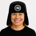 ALGA x Rubin Шапка-ушанка с отделкой из эко-меха