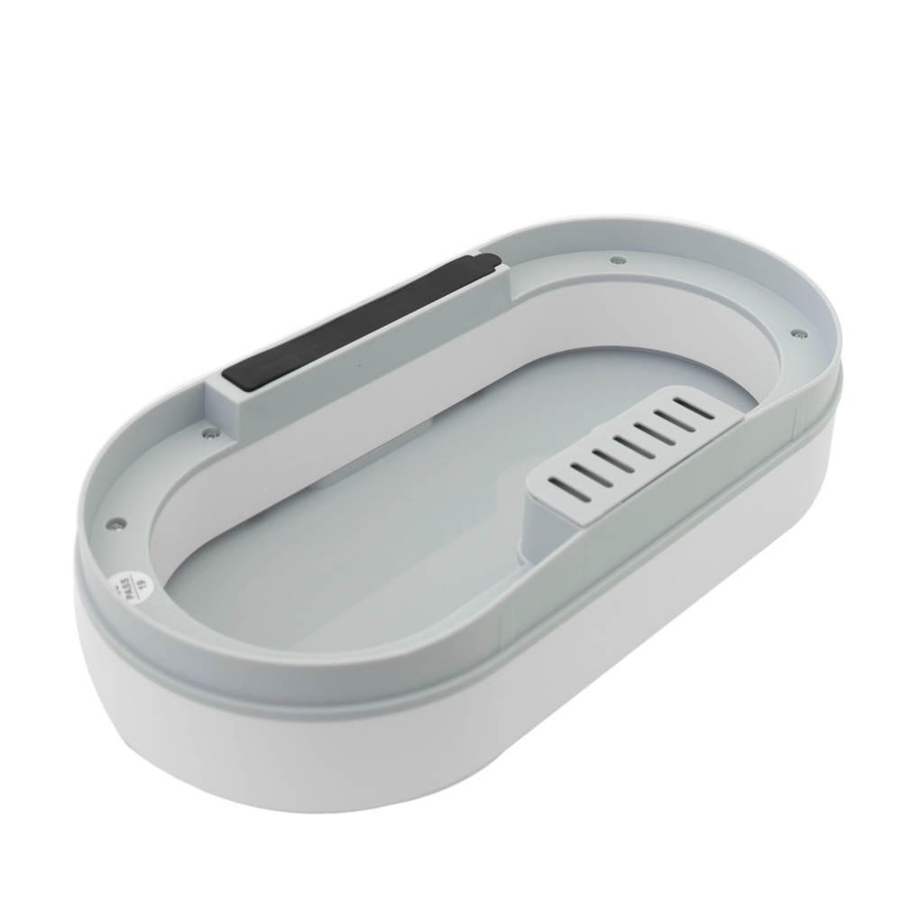 Ведро мусорное с ёршиком, сенсорное, JAH-6712, 8л (белый)