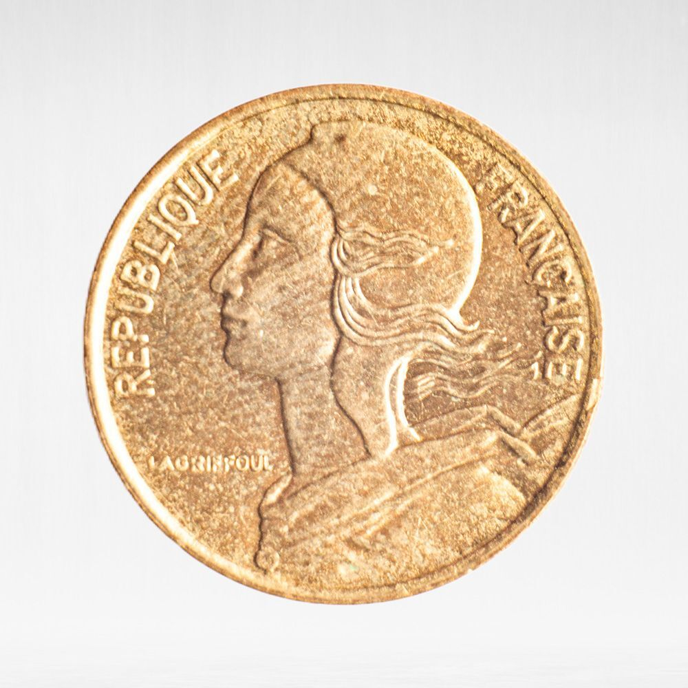France, 5 Centimes 1990, VF