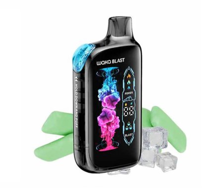 Waka Blast Menthol + Ice mix - Ментол+Лёд микс 45000 затяжек 20мг Hard (2% Hard)