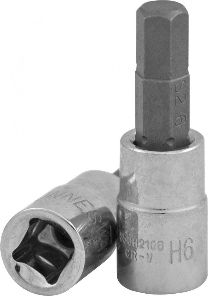 S09H414 Насадка торцевая 1/2&quot;DR с вставкой-битой шестигранной, H14, 55 мм