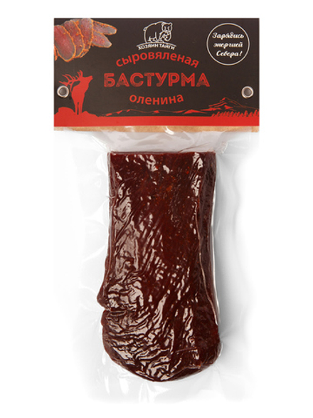 Оленина сыровяленая Бастурма