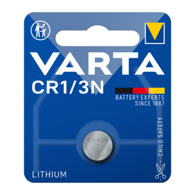 Батарейка Varta Lithium Coin CR1/3N BL1 , 170 mAh , ( 1 ) шт. в блистере, 06131101401