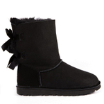 Угги Bailey Bow II Metallic Black
