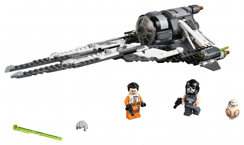 LEGO Star Wars: Перехватчик TIE Чёрного аса 75242 — Black Ace TIE Interceptor — Лего Звездные войны Стар Ворз