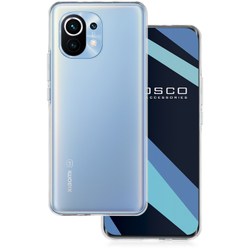 Чехол ROSCO для Xiaomi Mi 11 оптом (арт. XM-MI11-TPU-TRANSPARENT)