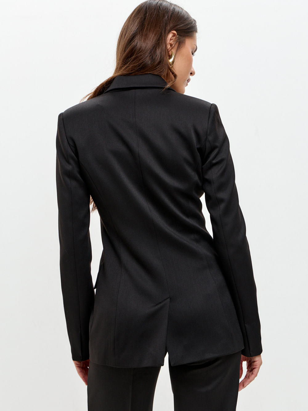 Черный жакет Burns