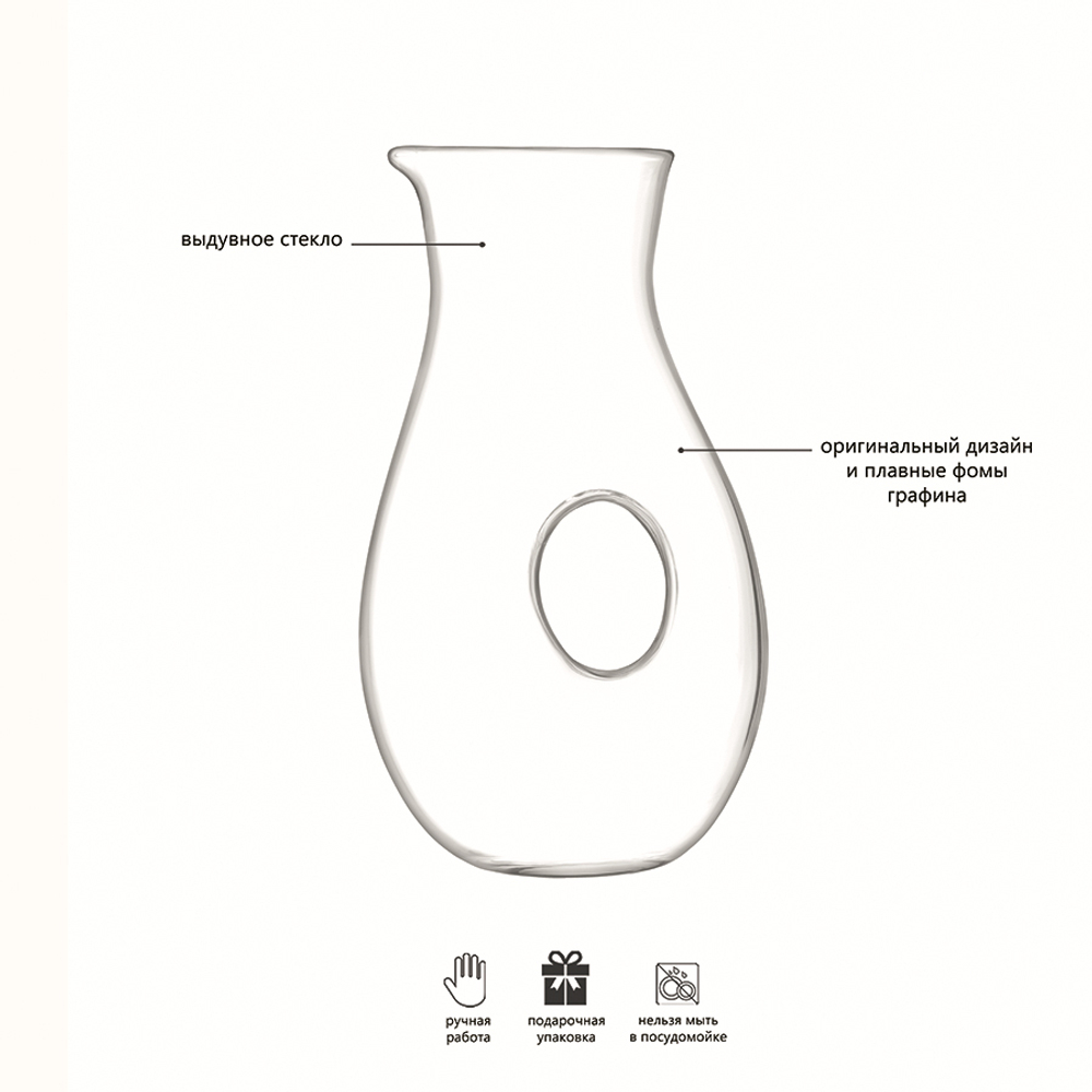 Графин ono, 2,25 л