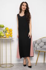 Сарафан Новый сезон (черно-розовый) П13630-10М LT Collection